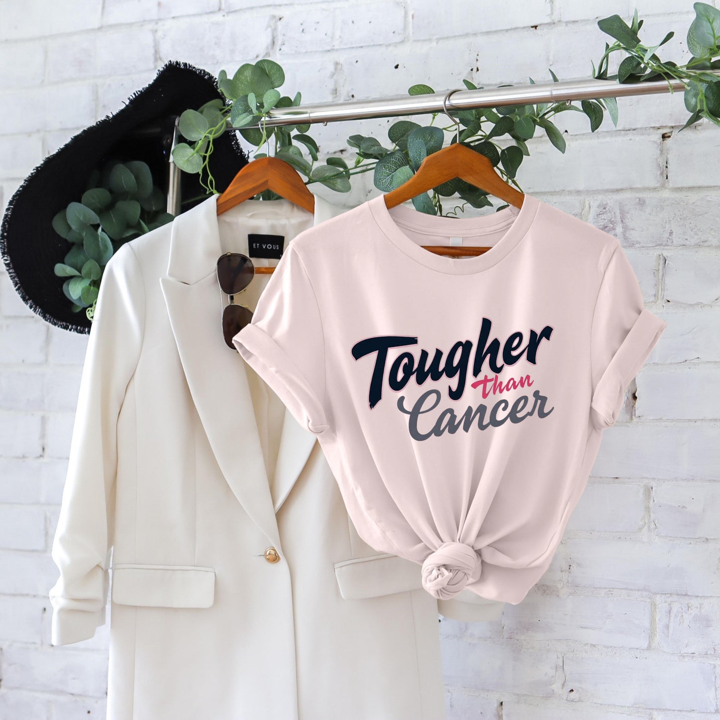 TOUGHER THAN CANCER TEE