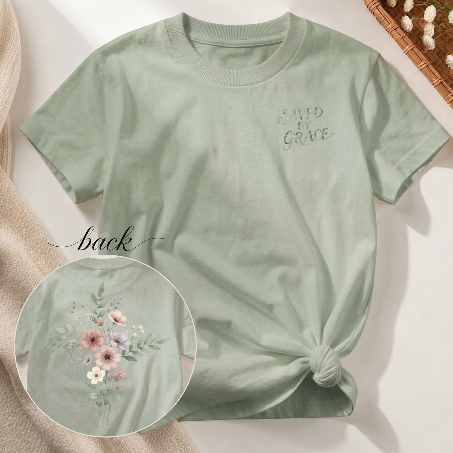 SAVED & BLOOM TEE