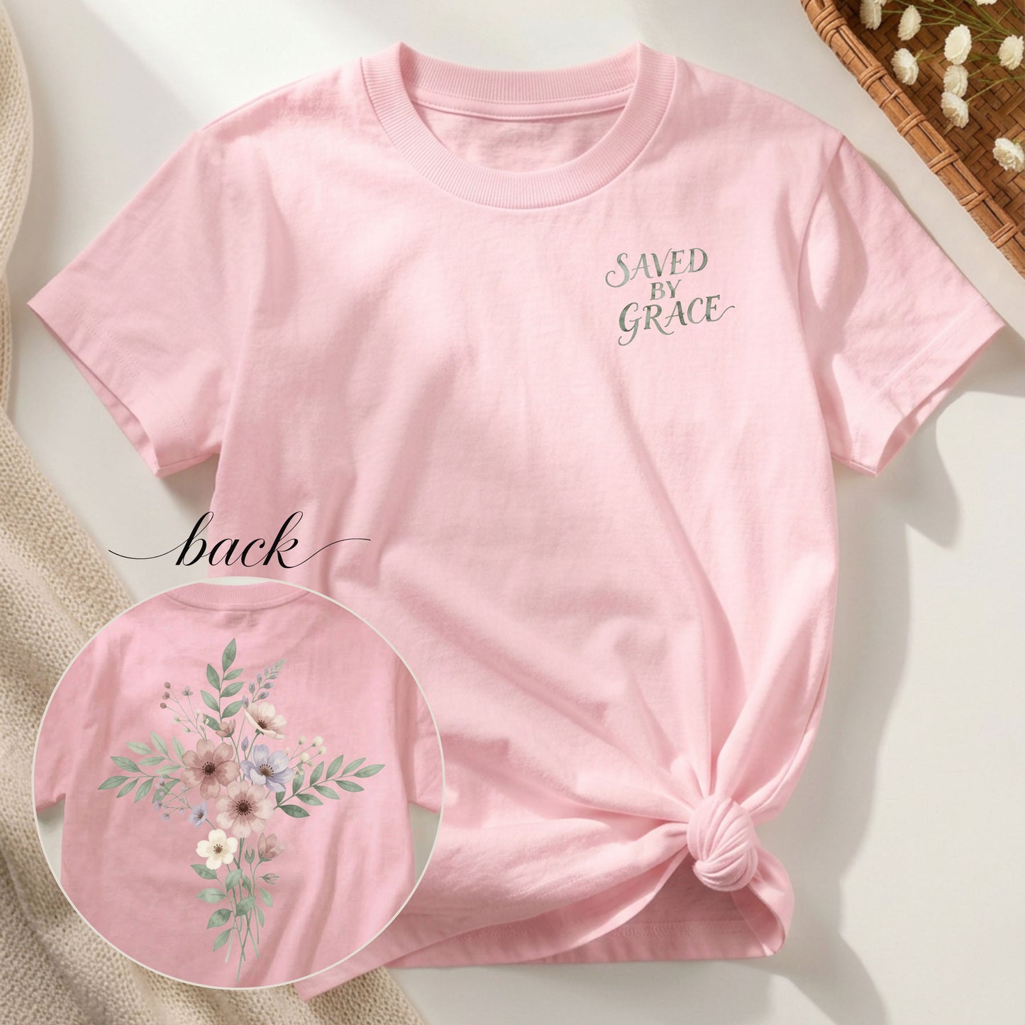SAVED & BLOOM TEE