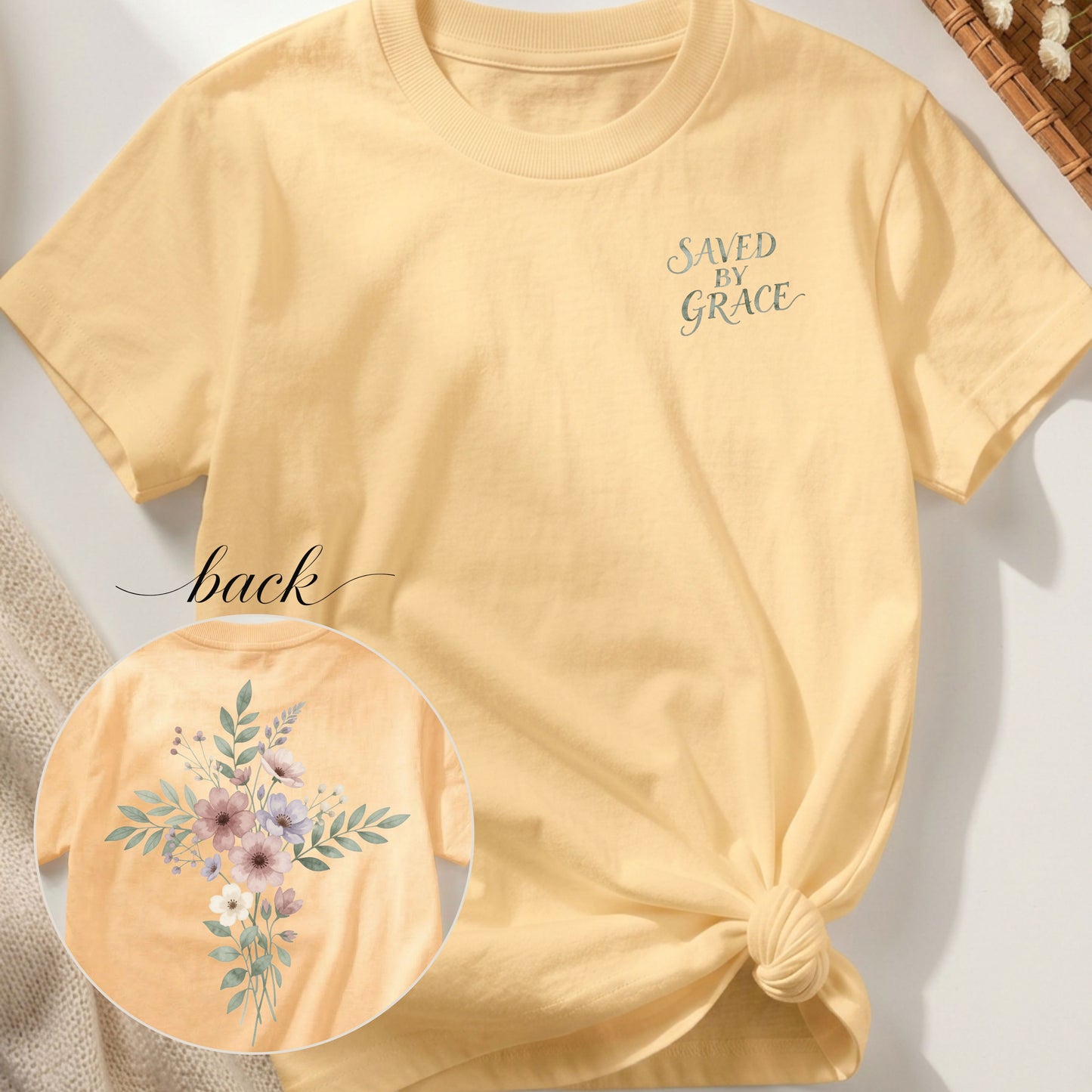 SAVED & BLOOM TEE