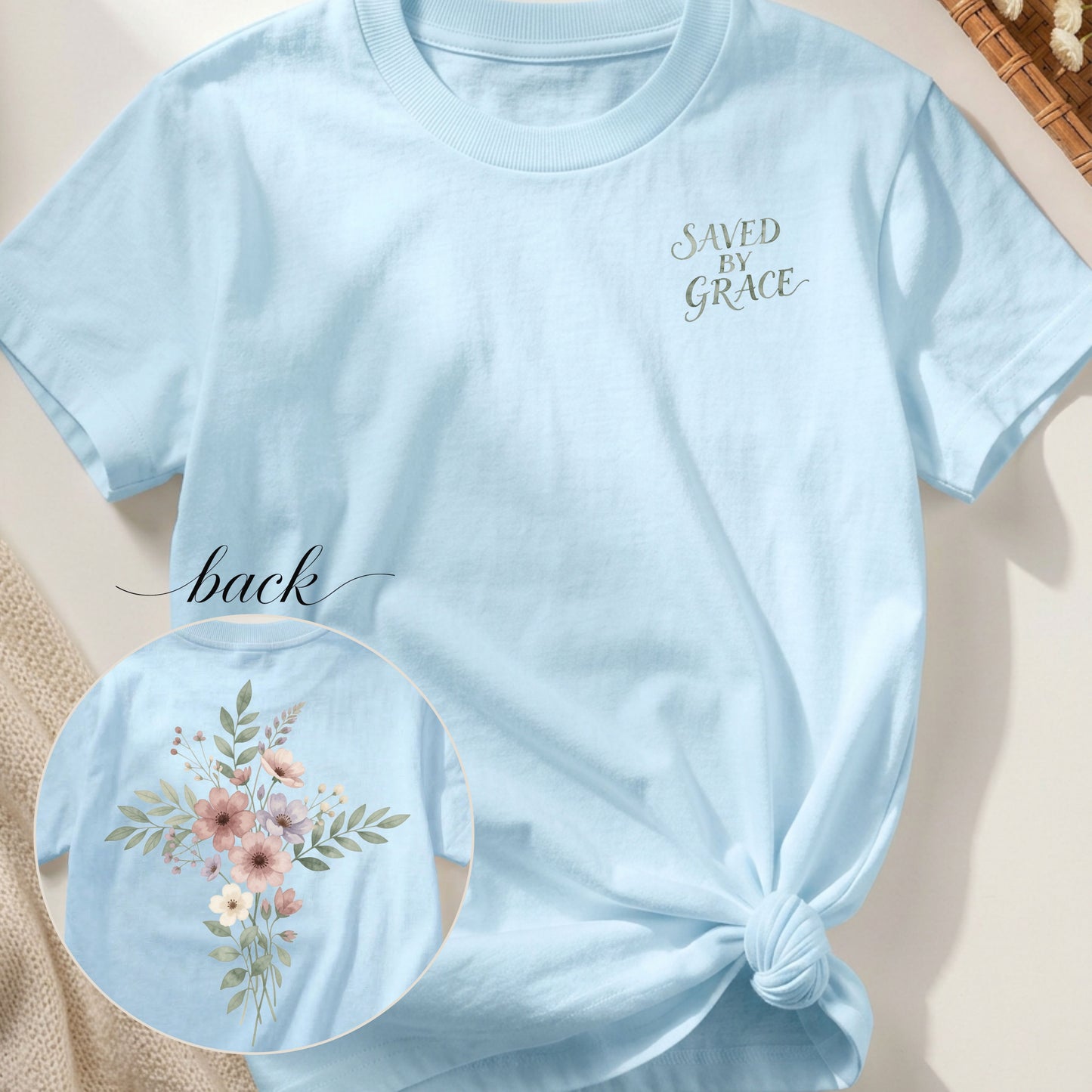 SAVED & BLOOM TEE