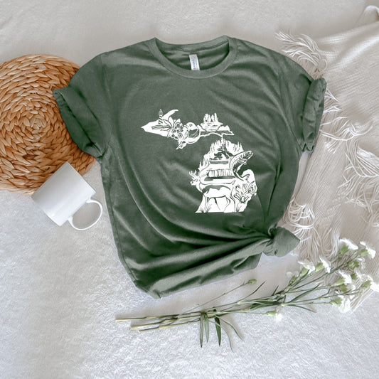 MICHIGAN RECREATION TEE
