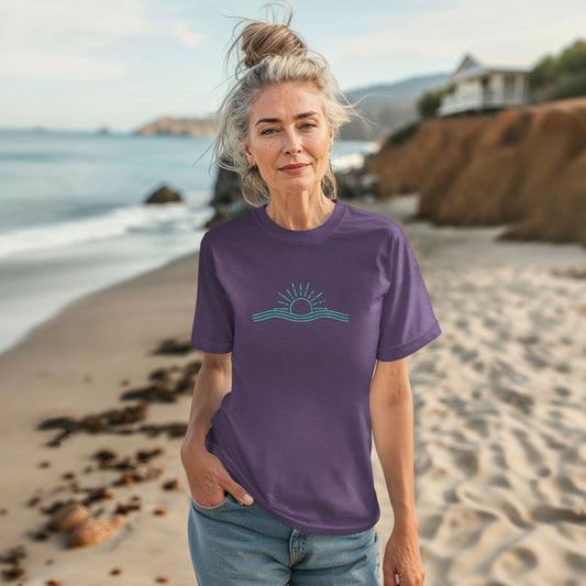 SUN AND WAVES TEE