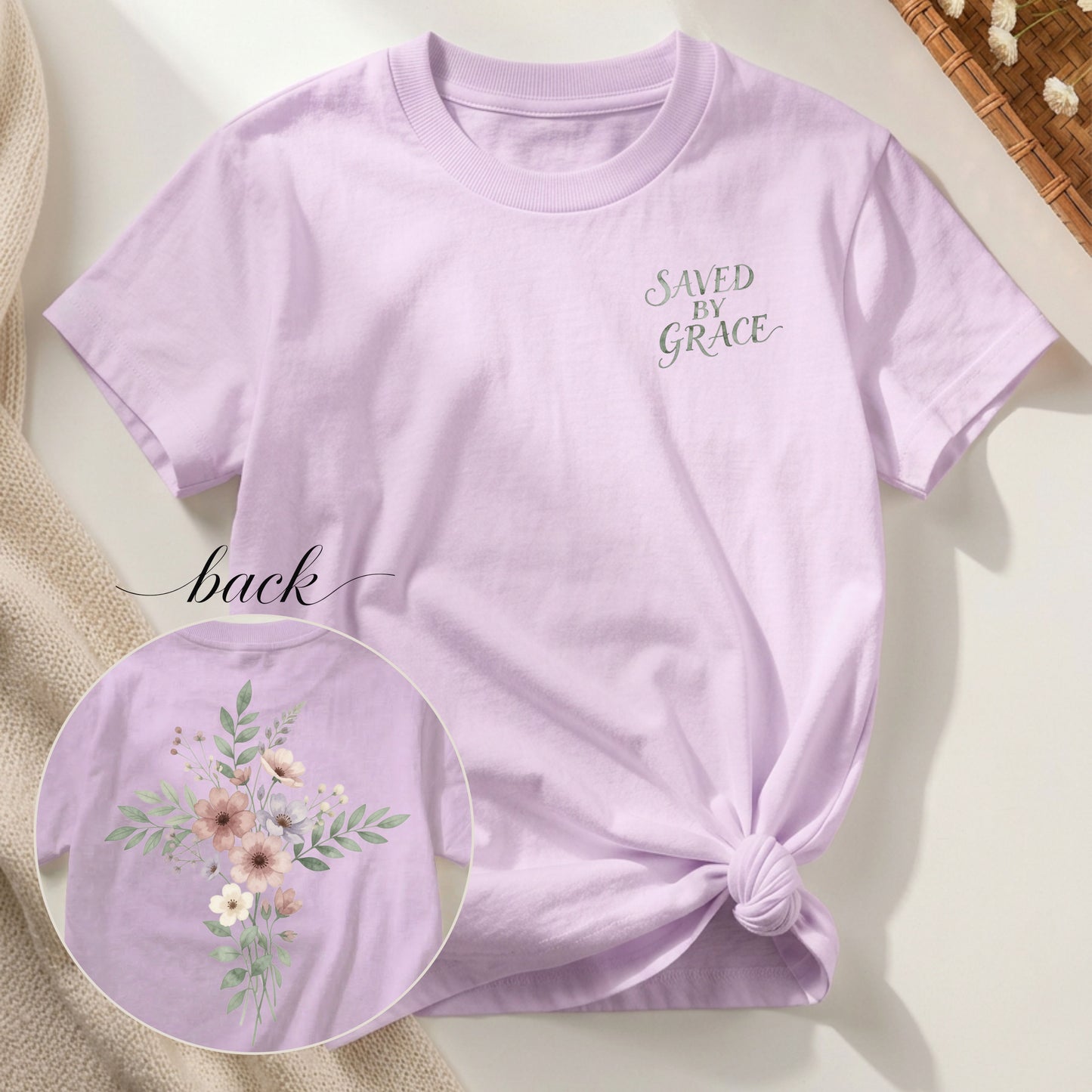 SAVED & BLOOM TEE